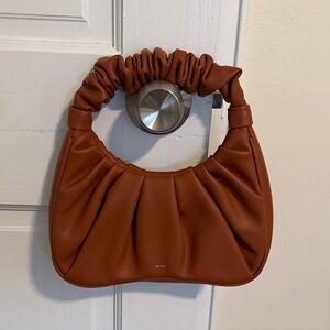 JW PEI Terracotta Ruched Shoulder Bag
